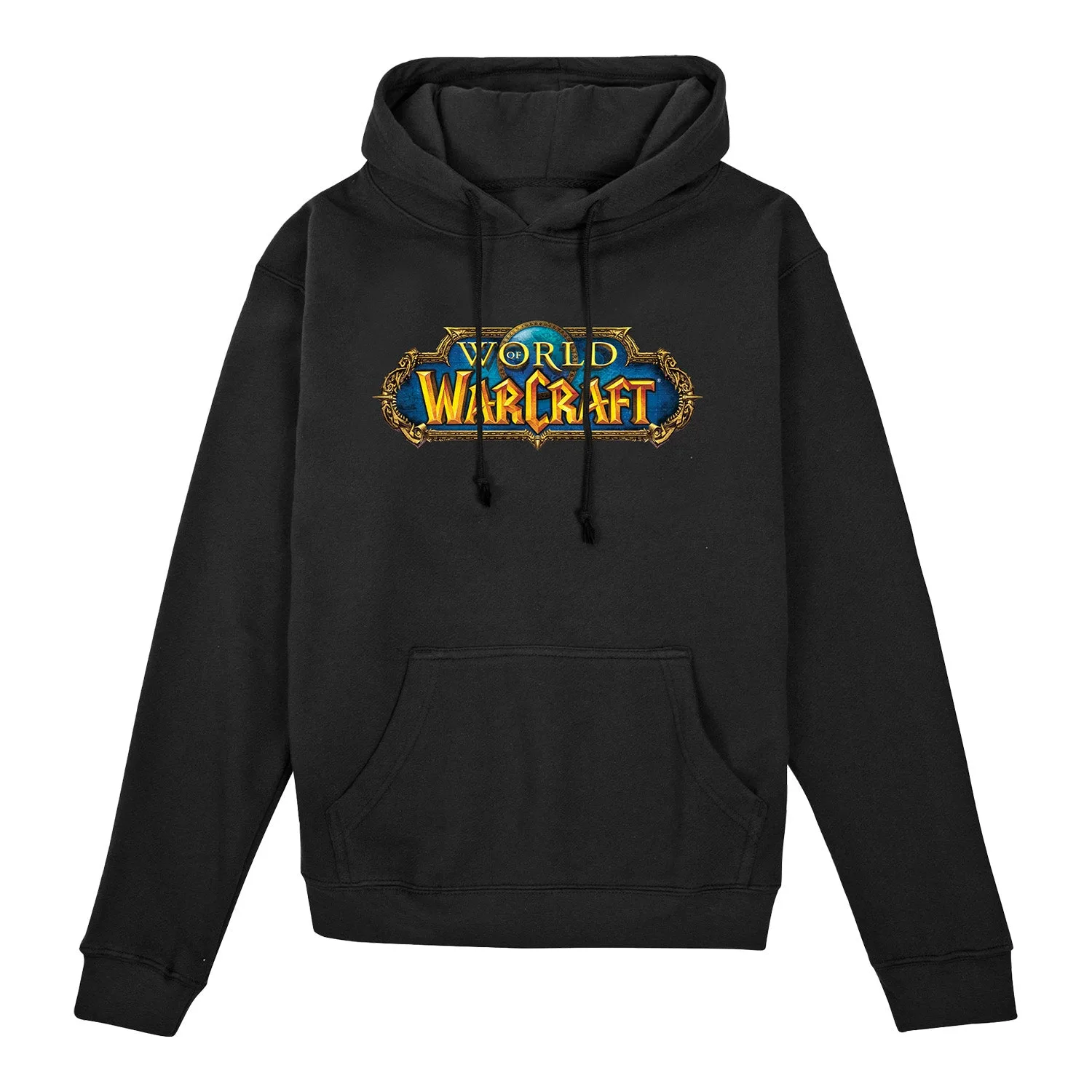 Sweat à capuche noir logo World of Warcraft