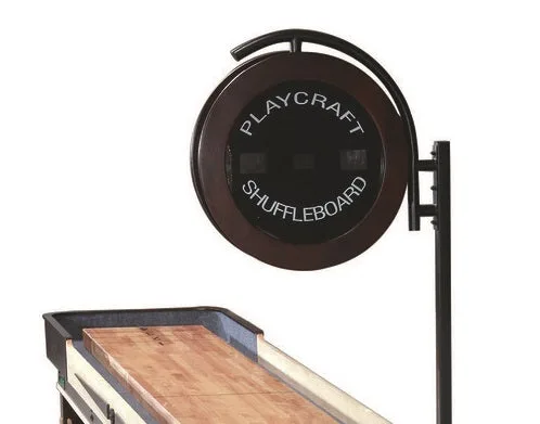 Como configurar um placar eletrónico de 24" para shuffleboard