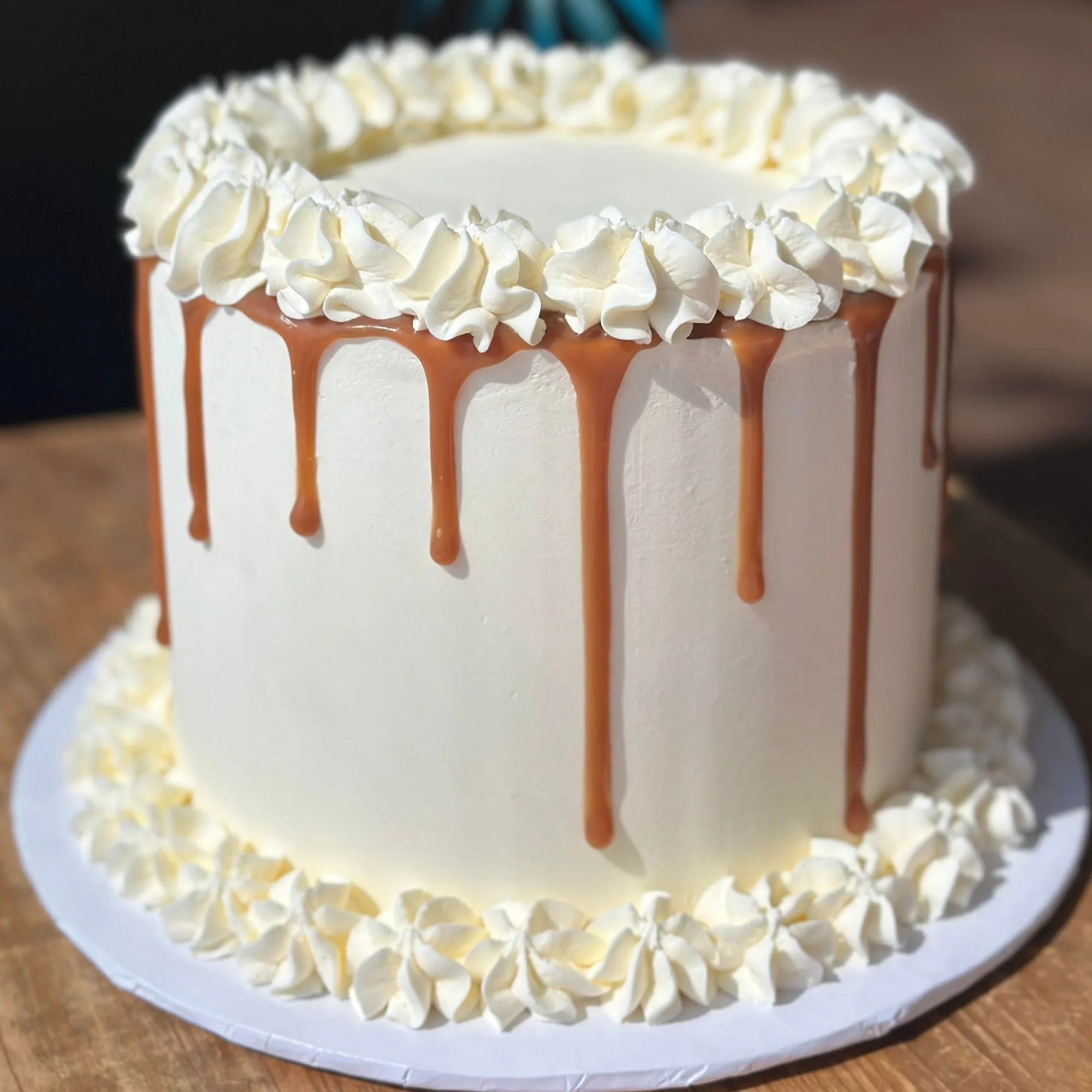 Salted Caramel Custom Cake