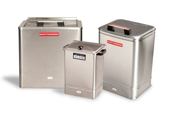 Configuración segura de su unidad de calentamiento Hydrocollator