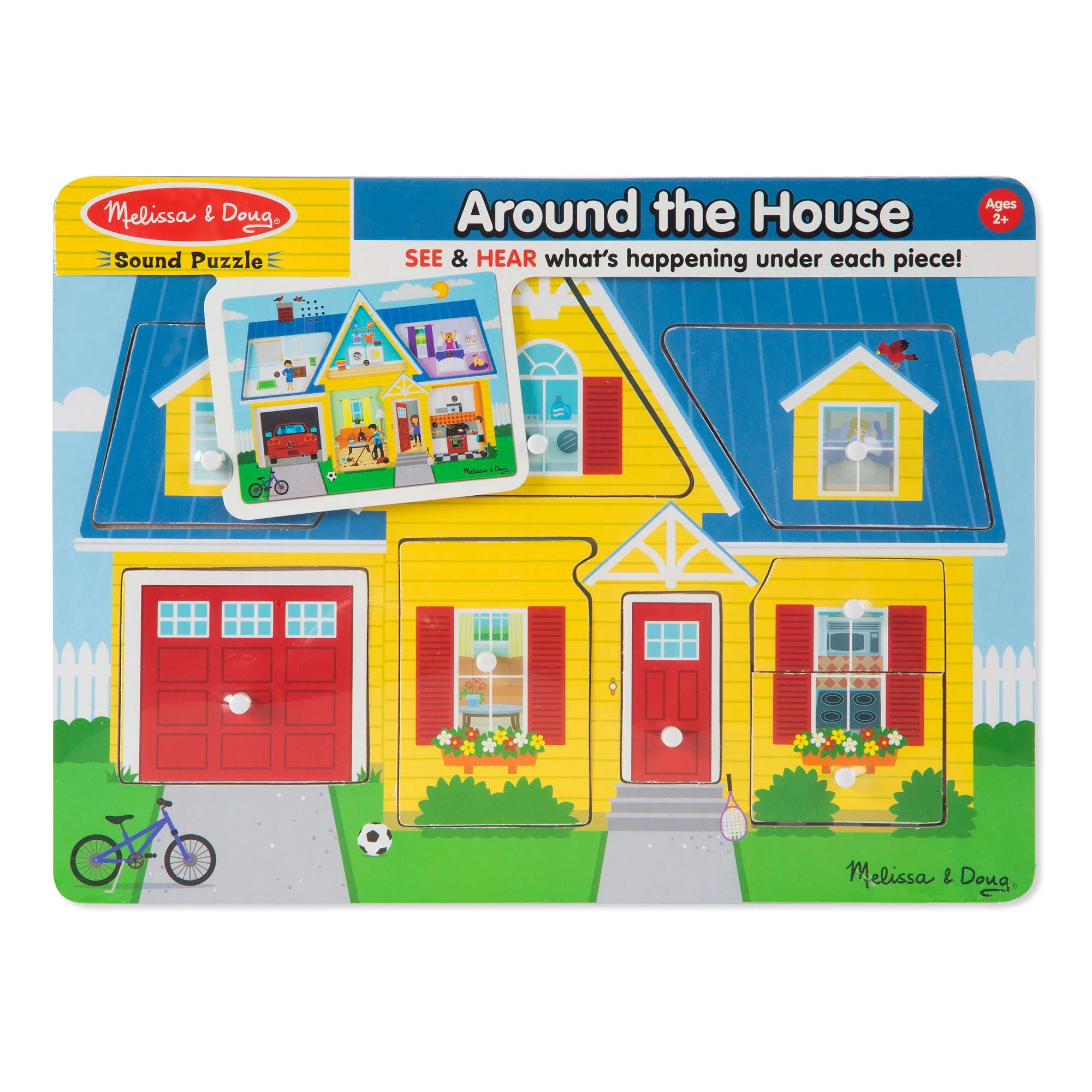 How to Use a Sound Puzzle to Teach Toddlers Everyday Words