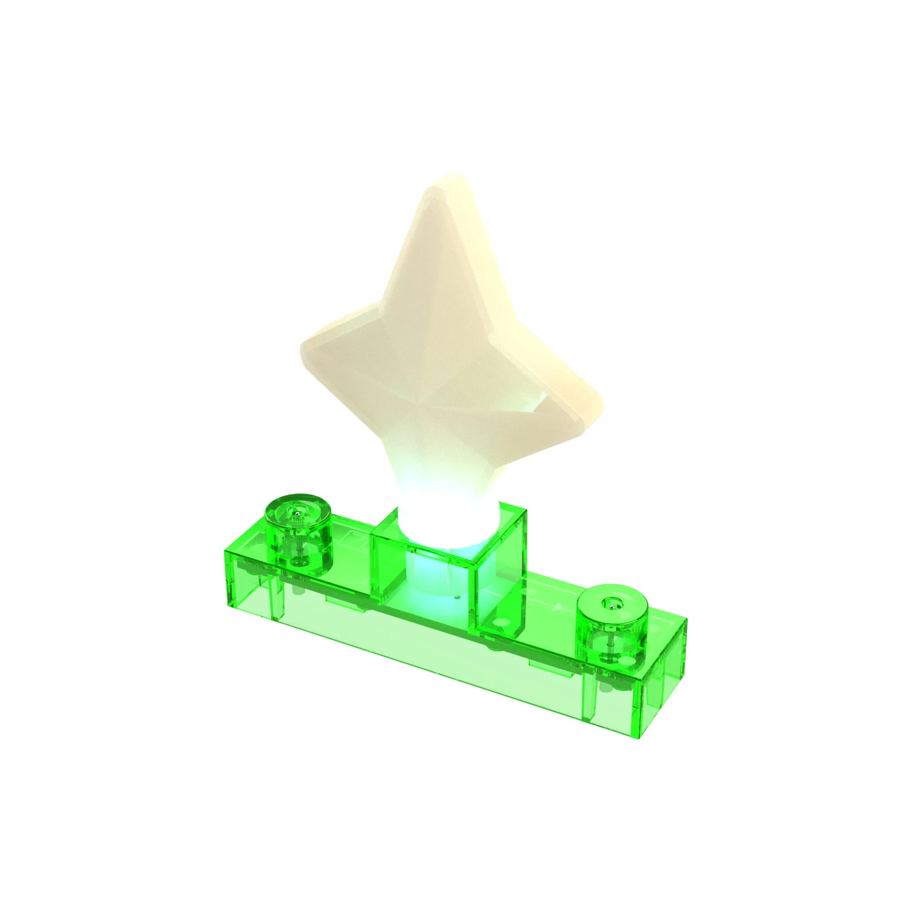 كيفية استخدام كتلة LED الماسية في Circuit Blox