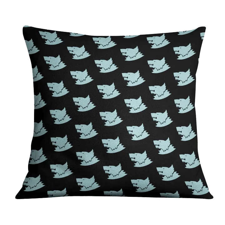Space Wolves Repeat Pattern Cushion