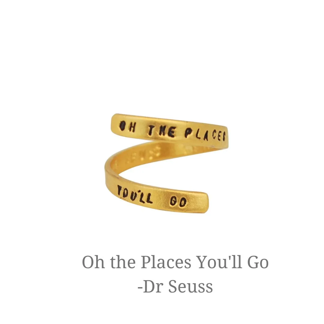 Oh The Places You'll Go - Dr. Seuss Wickelring