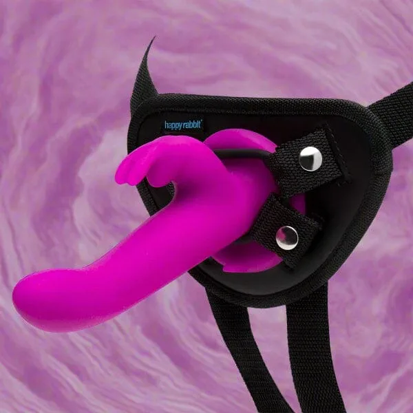 Happy Rabbit Vibrerend Strap-On Harnas