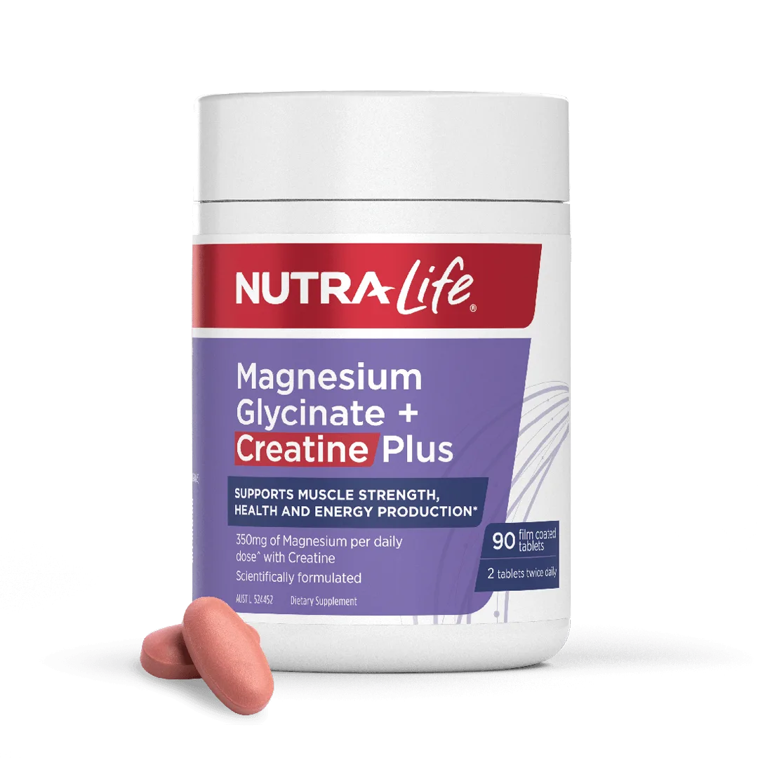 Magnesium Glycinate + Creatine Plus Tablets