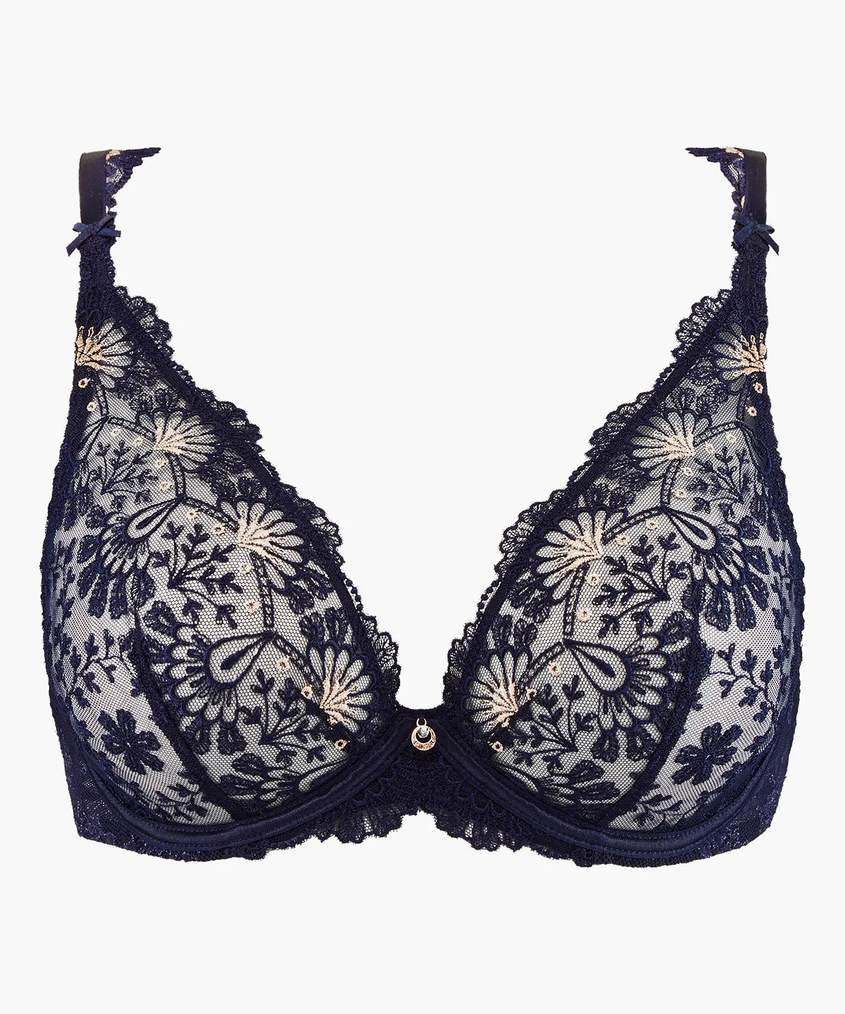 Art of Ink Underwired triangle bra Symphonie Bleue