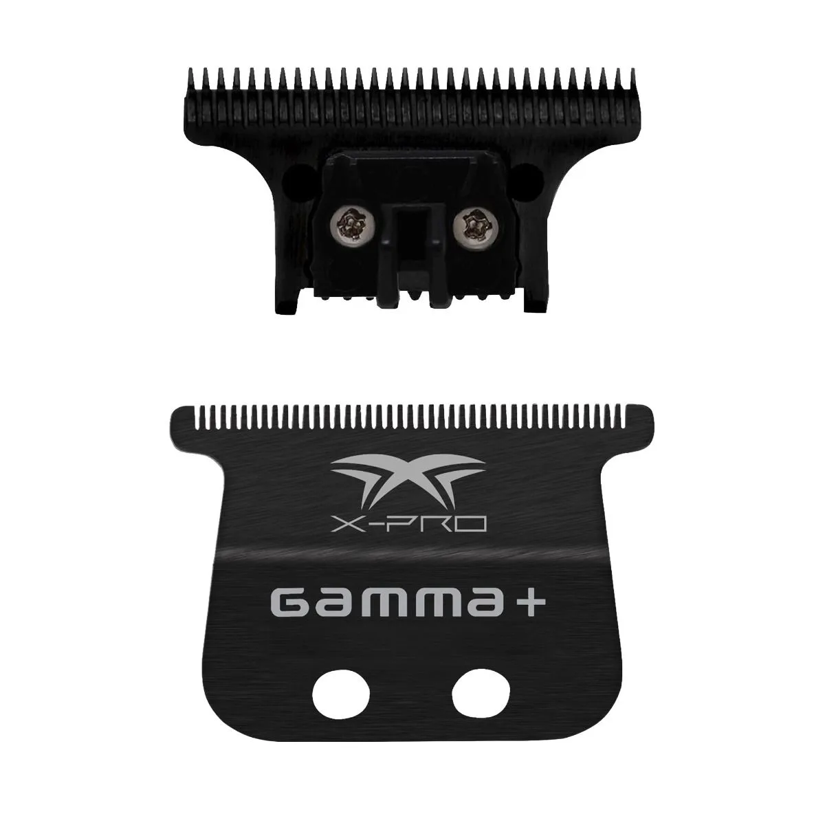 ใบมีดปัตตาเลี่ยนกว้าง X-Pro DLC สีดำ และใบตัด "The One"