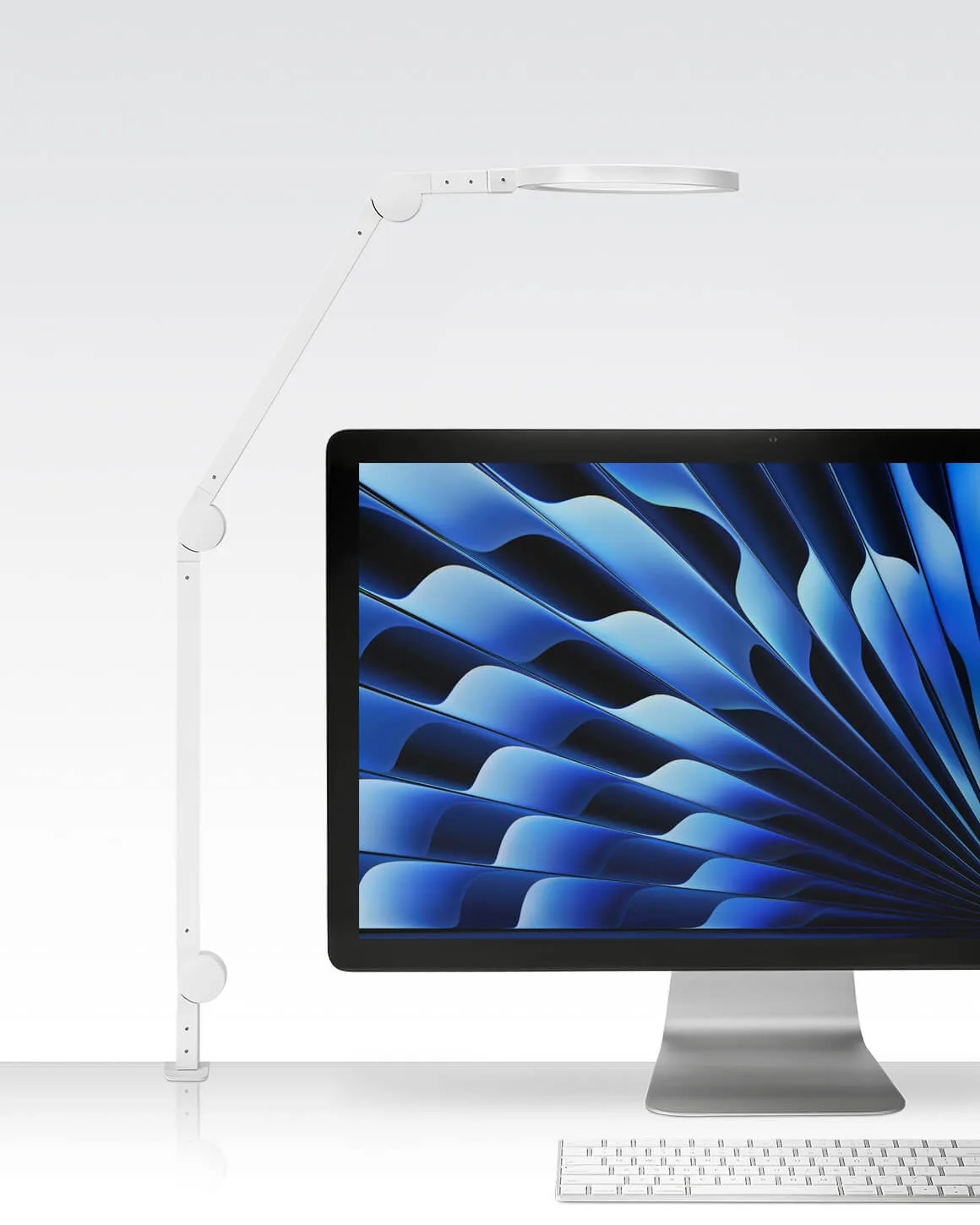 مصباح مكتب LED أبيض Lume Cube Edge Light 2.0 - صندوق مفتوح