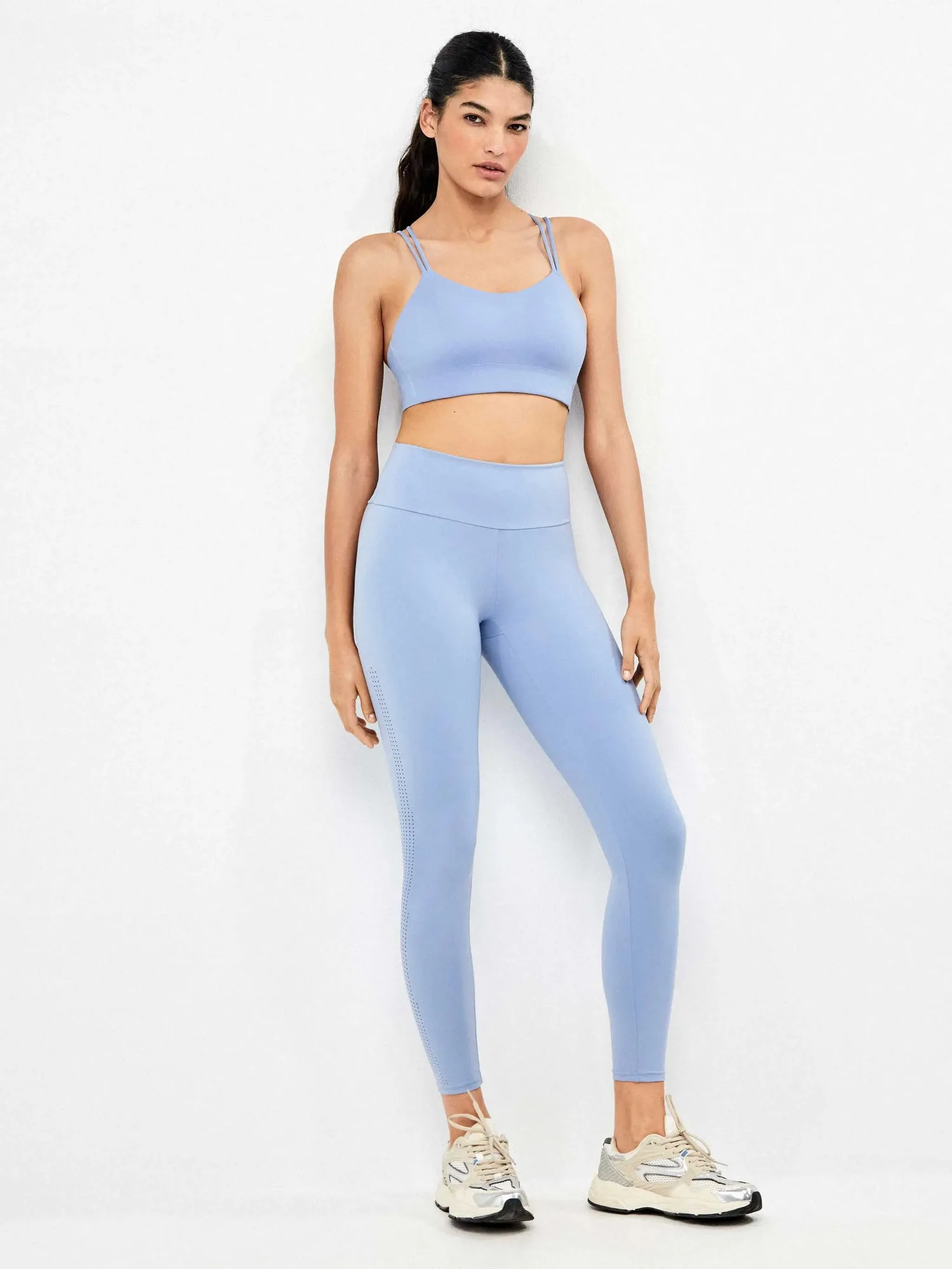 Leggings in tessuto modellante a vita alta