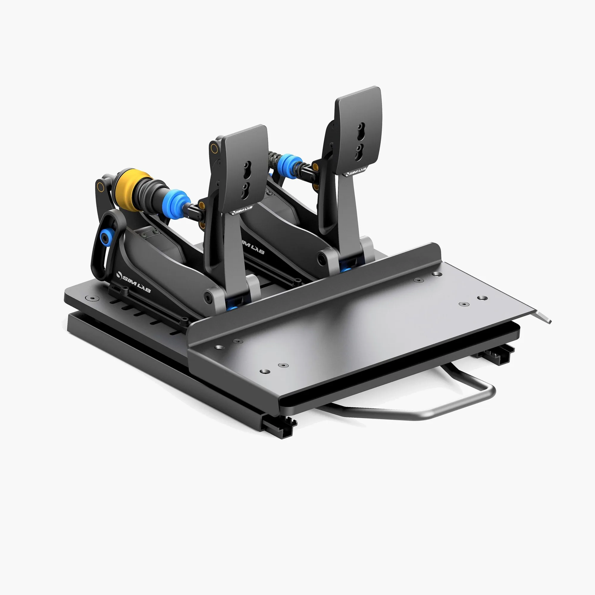 Pedal-Slider-Basisplatte einrichten: Pedale richtig positionieren