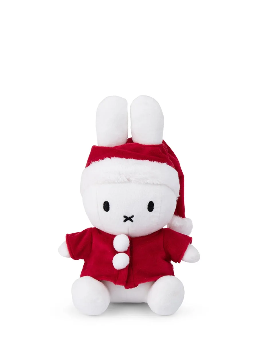 Miffy Babbo Natale - 23 cm - 9,5 | Bianco / Rosso