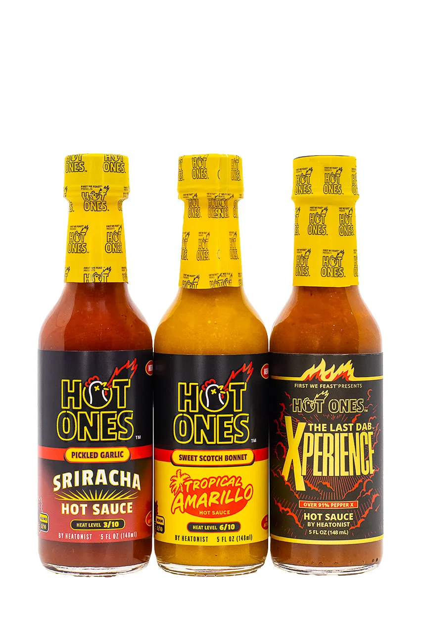 Hot Ones Hot Sauce Trio Pack - Season 27