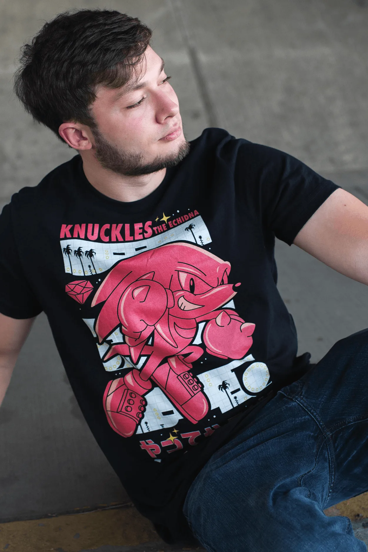 Camiseta Knuckles Let's Begin: guía de ajuste, estampado y cuidado