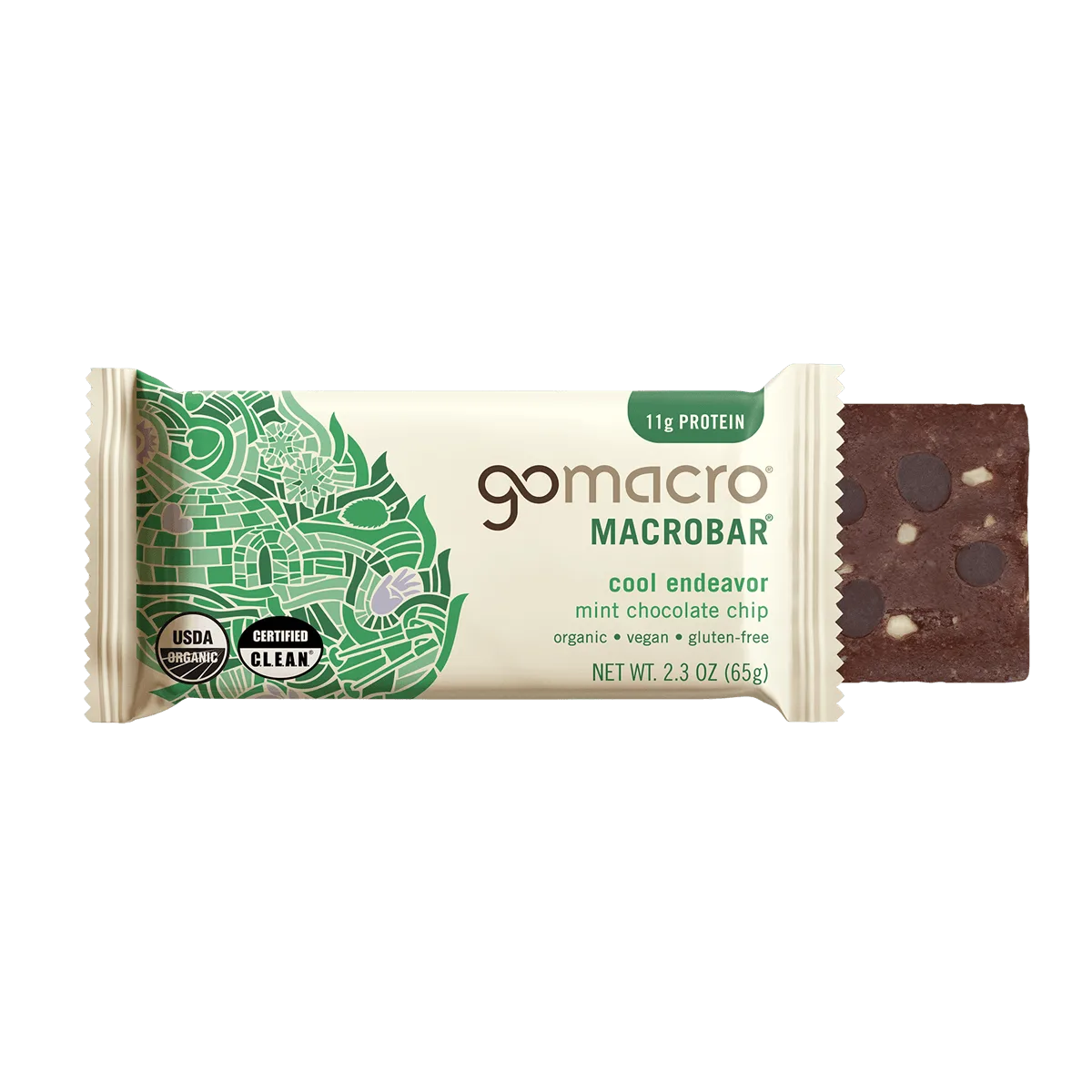Gomacro Mint Chocolate Chip MacroBar Review: A Refreshing Organic Protein Snack