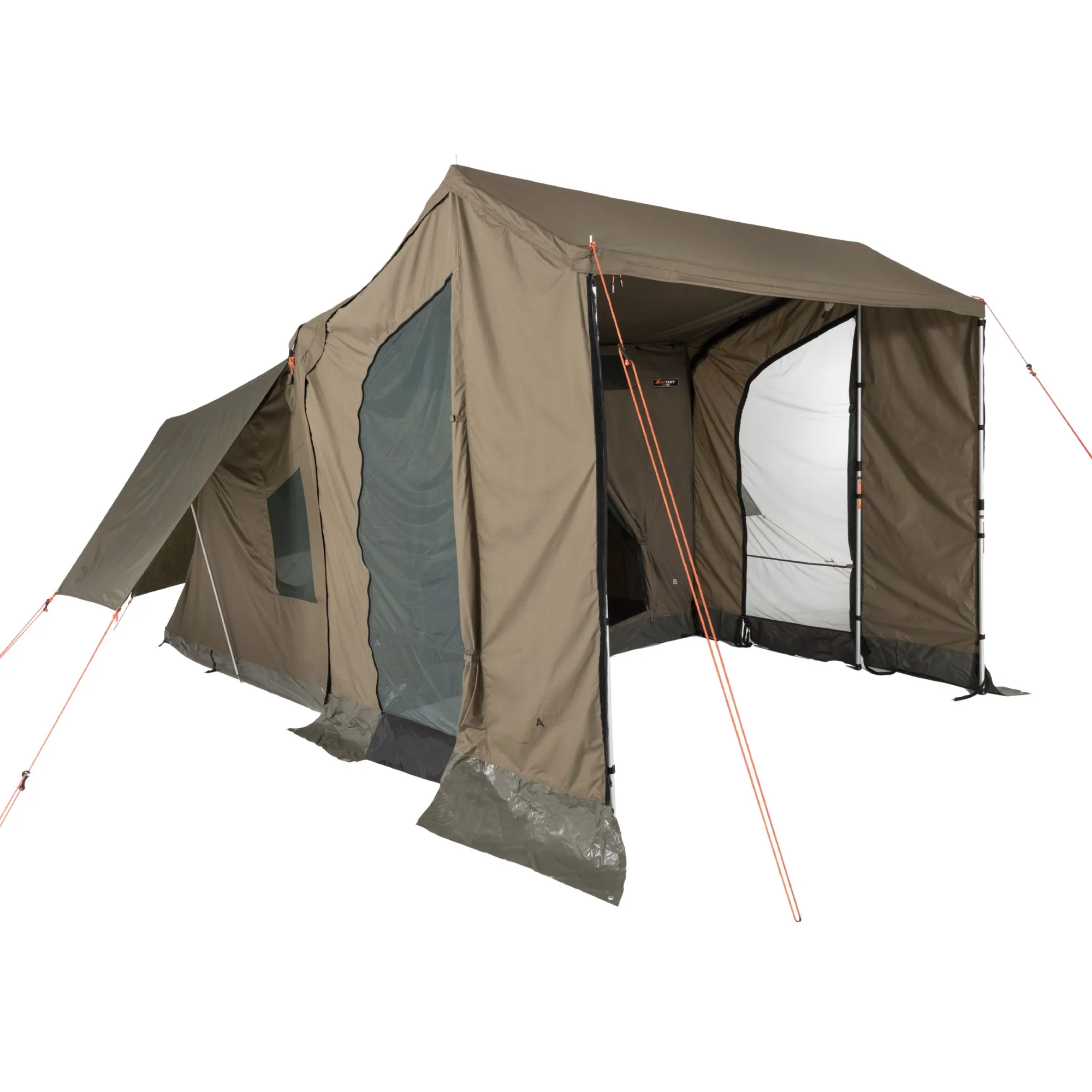 Oztent RV-4テントを10分以内で一人で設営する方法
