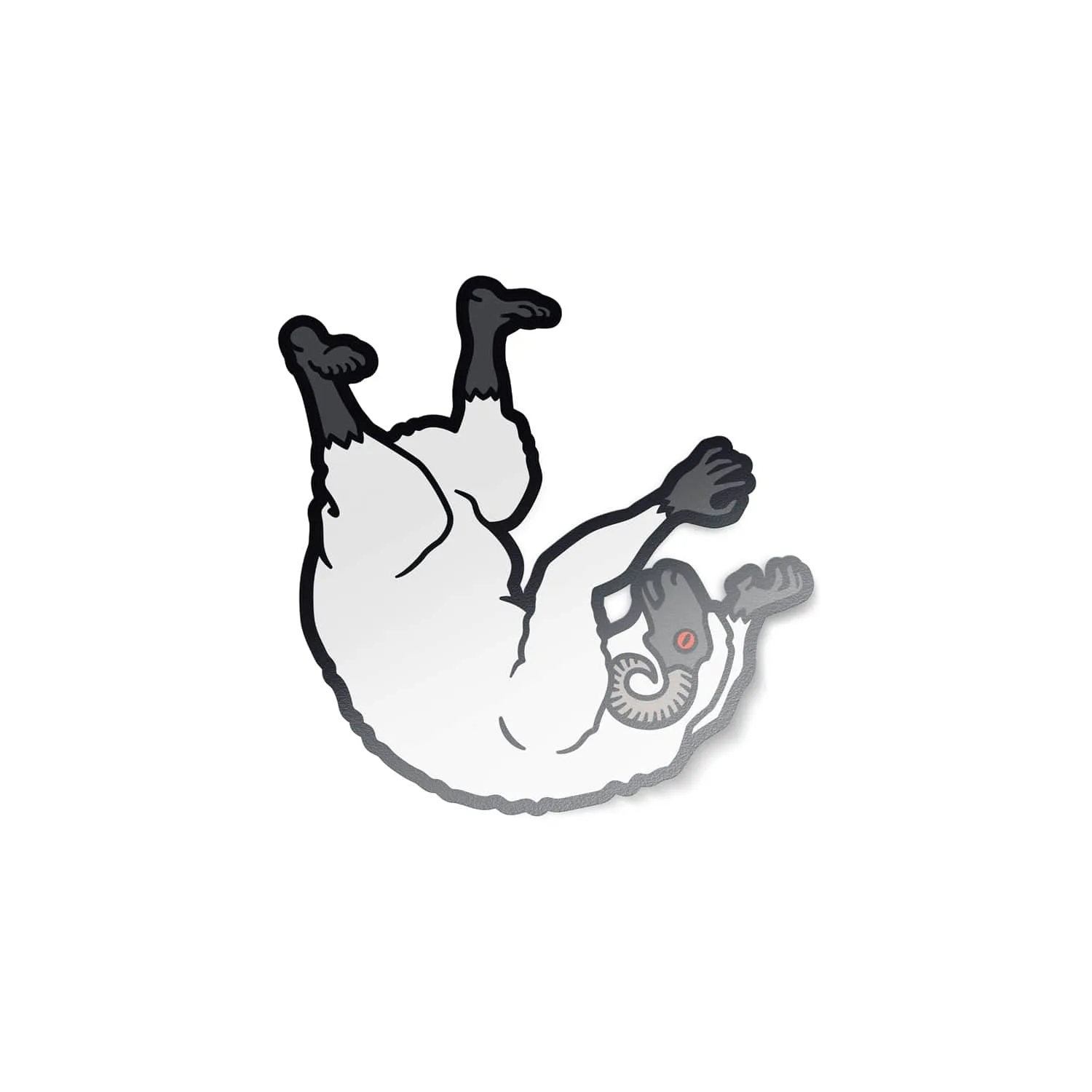 Catherine: Full Body - Falling Sheep Vinyl Sticker