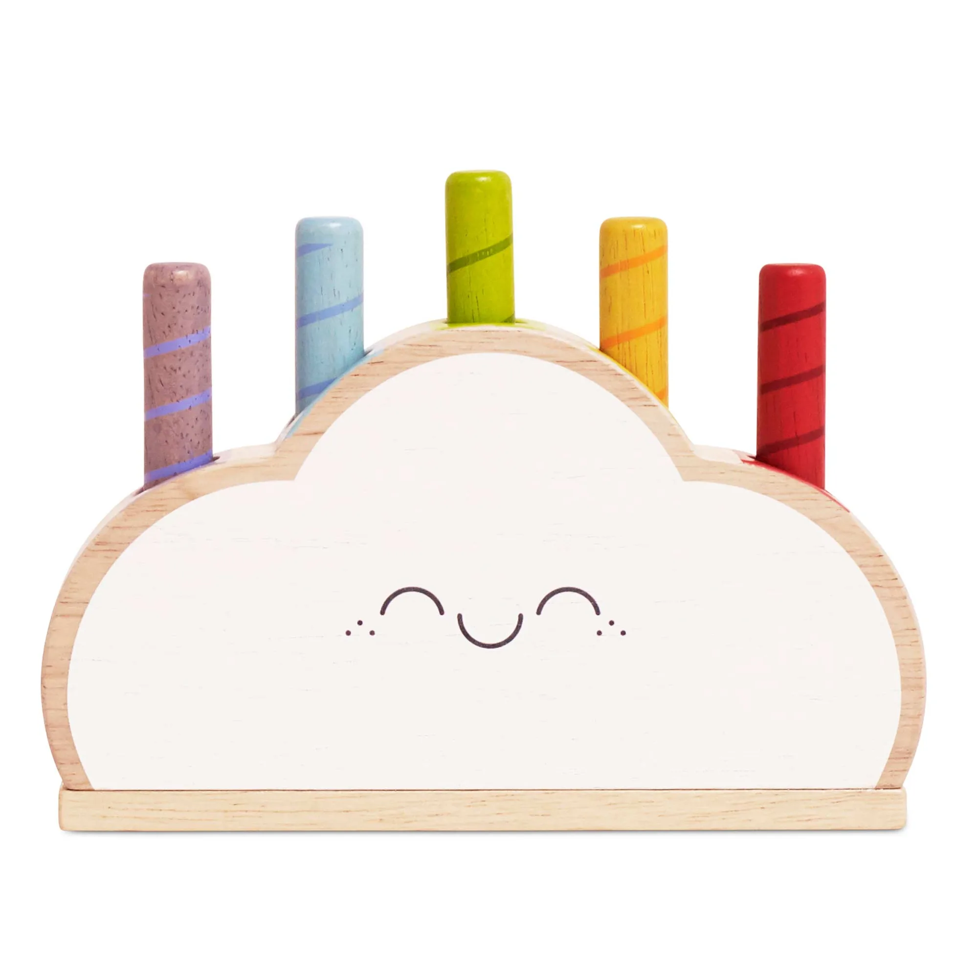 Jouet pop-up nuage arc-en-ciel : idées de jeu pour l'éveil sensoriel