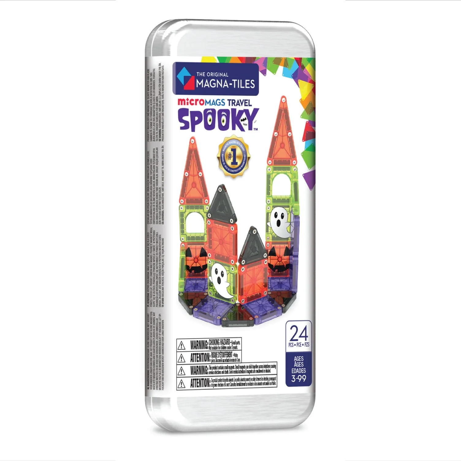microMAGS Spooky Set da viaggio 24 pezzi: cosa contiene