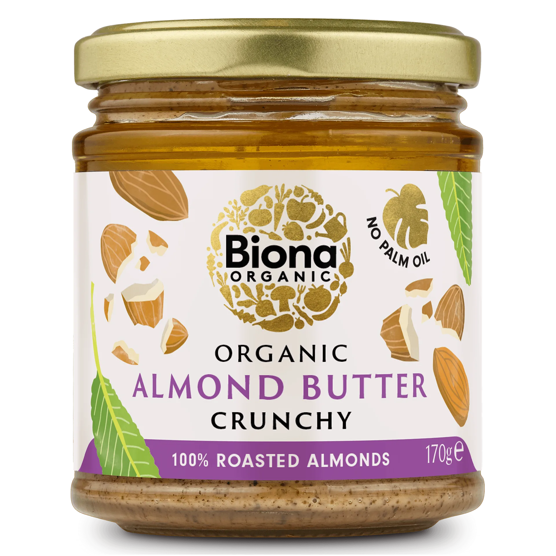 ALMOND BUTTER CRUNCHY 170g