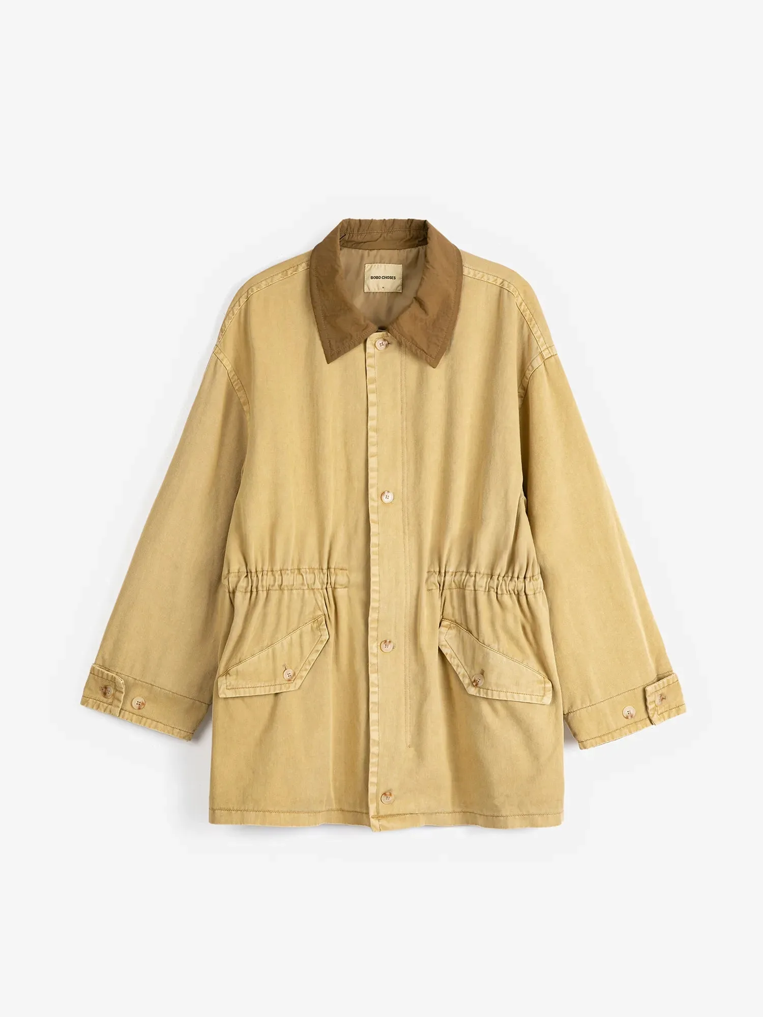 Washed cotton jacket