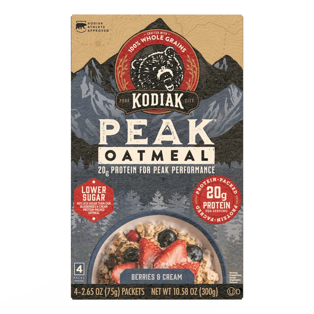 Berries & Cream Peak Oatmeal: Nutrition Facts