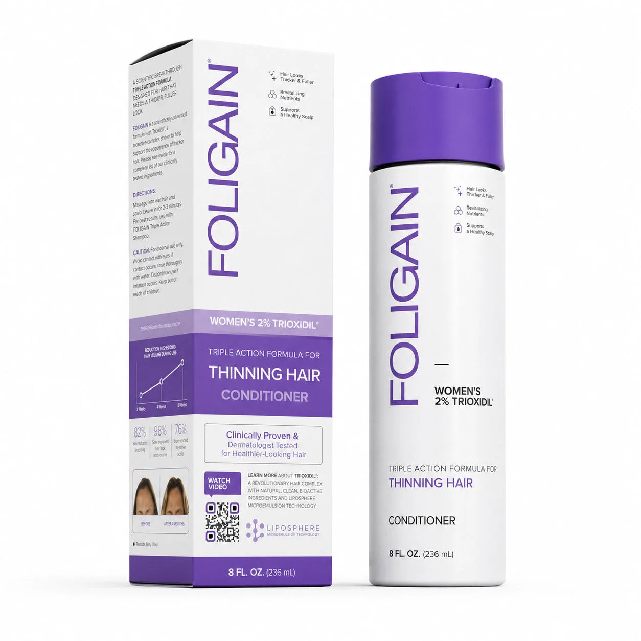 FOLIGAIN 트리플 액션 제품으로 헤어 케어 루틴 만드는 방법