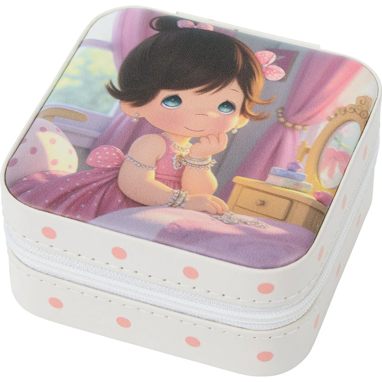Pretty In Pink Travel Jewelry Box