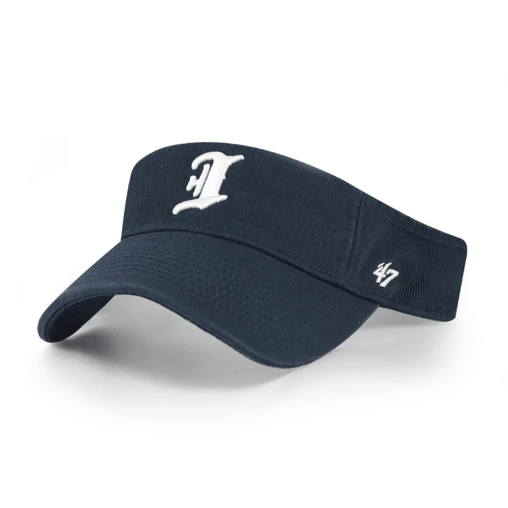 Indianapolis Indians '47 Adult Navy Road Clean Up Adjustable Visor