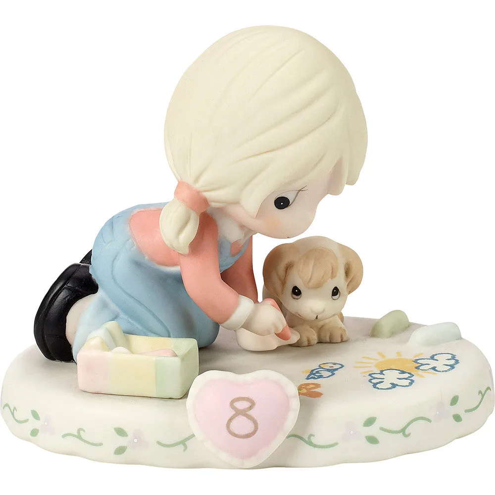Figurita Growing in Grace: diferencias clave entre edad 8 y edad 3