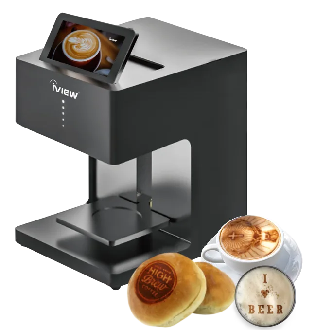 iView Picasso: Kann er auf Kaffee und Desserts drucken?