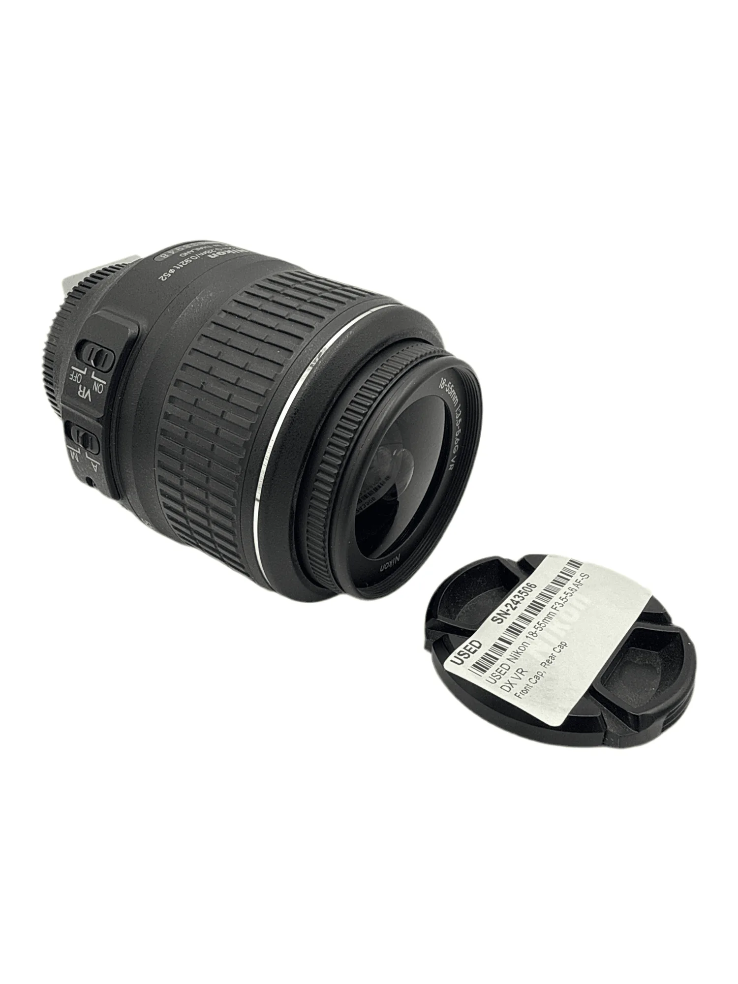 نيكون 18-55mm F3.5-5.6 AF-S DX VR مستعمل