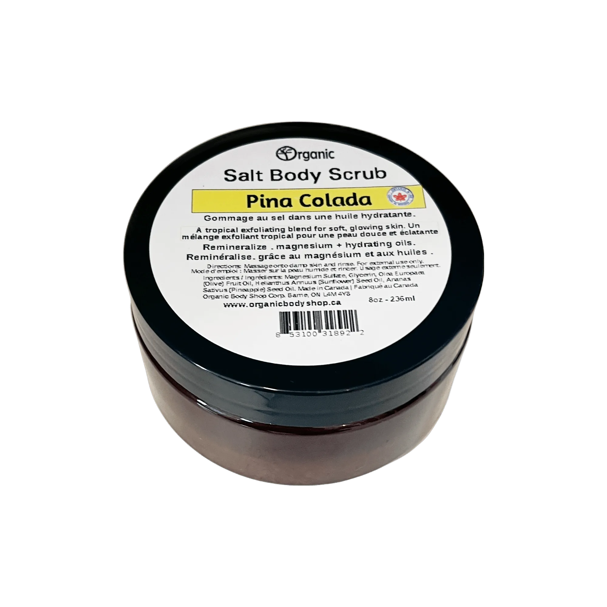 Salt Body Scrub. Pina Colada