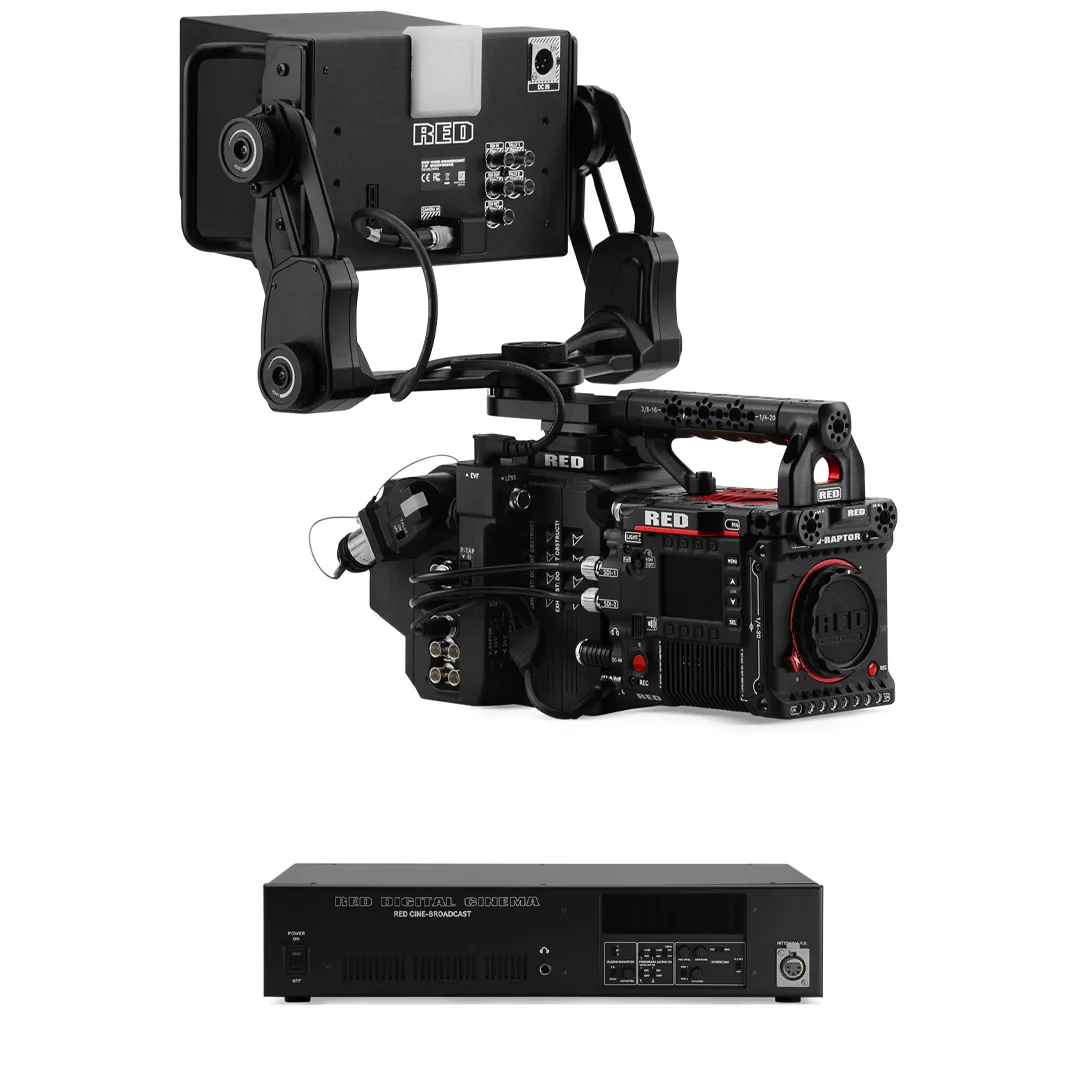 RED V-RAPTOR X – Cine-Broadcast Pack (Full Rack)