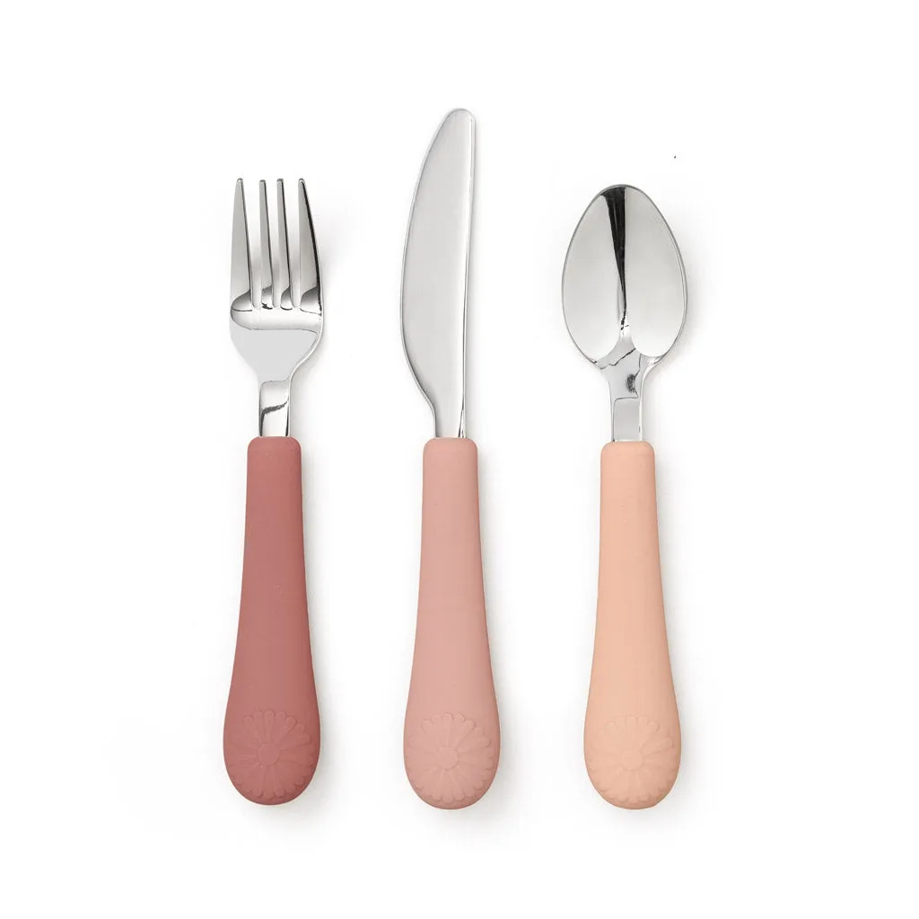 Flower Kids Cutlery Set Rose Mix: guía de compra
