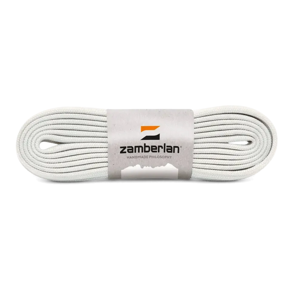 FLAT BOOT LACES - White