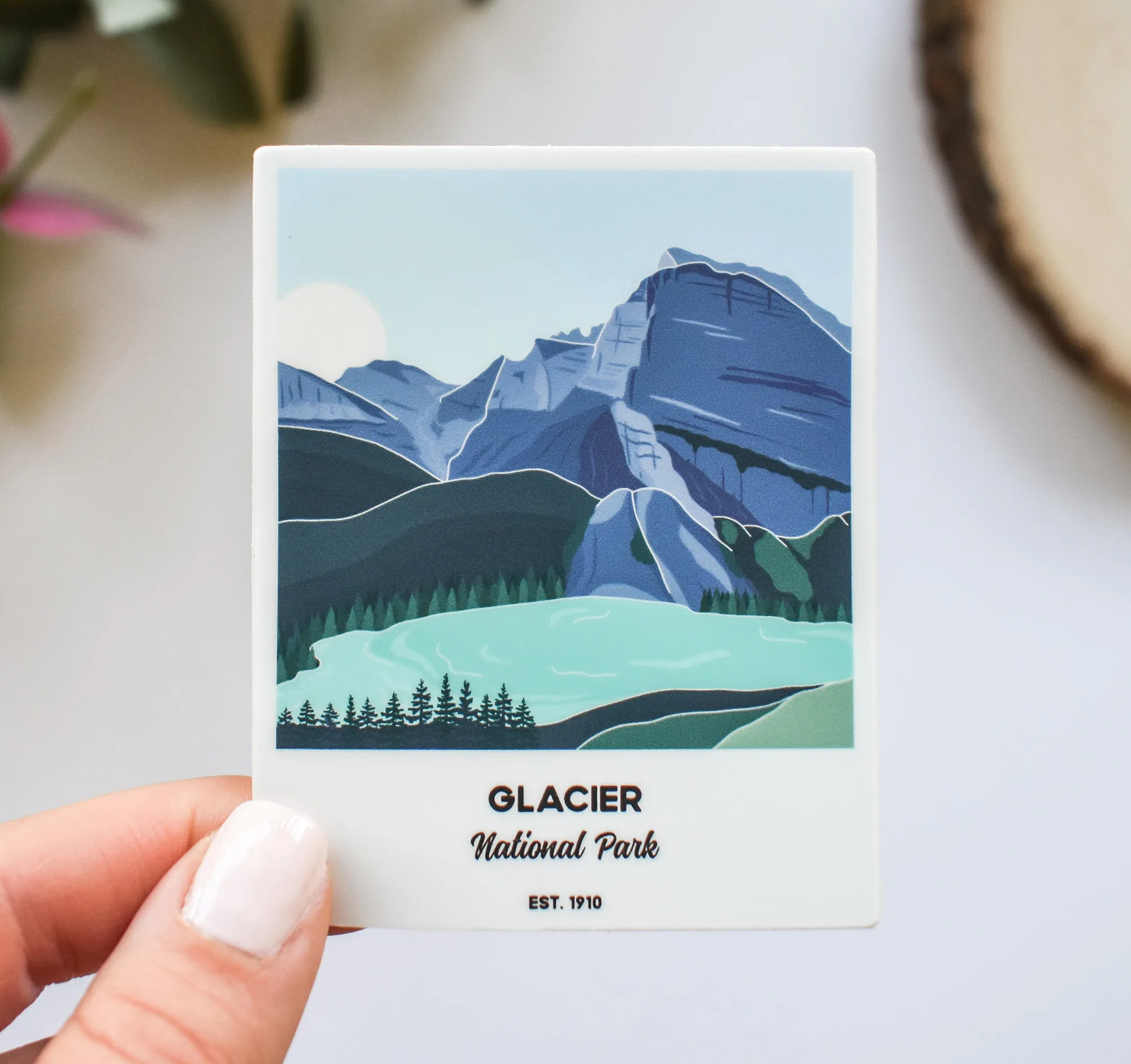 Glacier National Park Sticker vs Clear Vinyl Sticker: Which Lasts Longer?