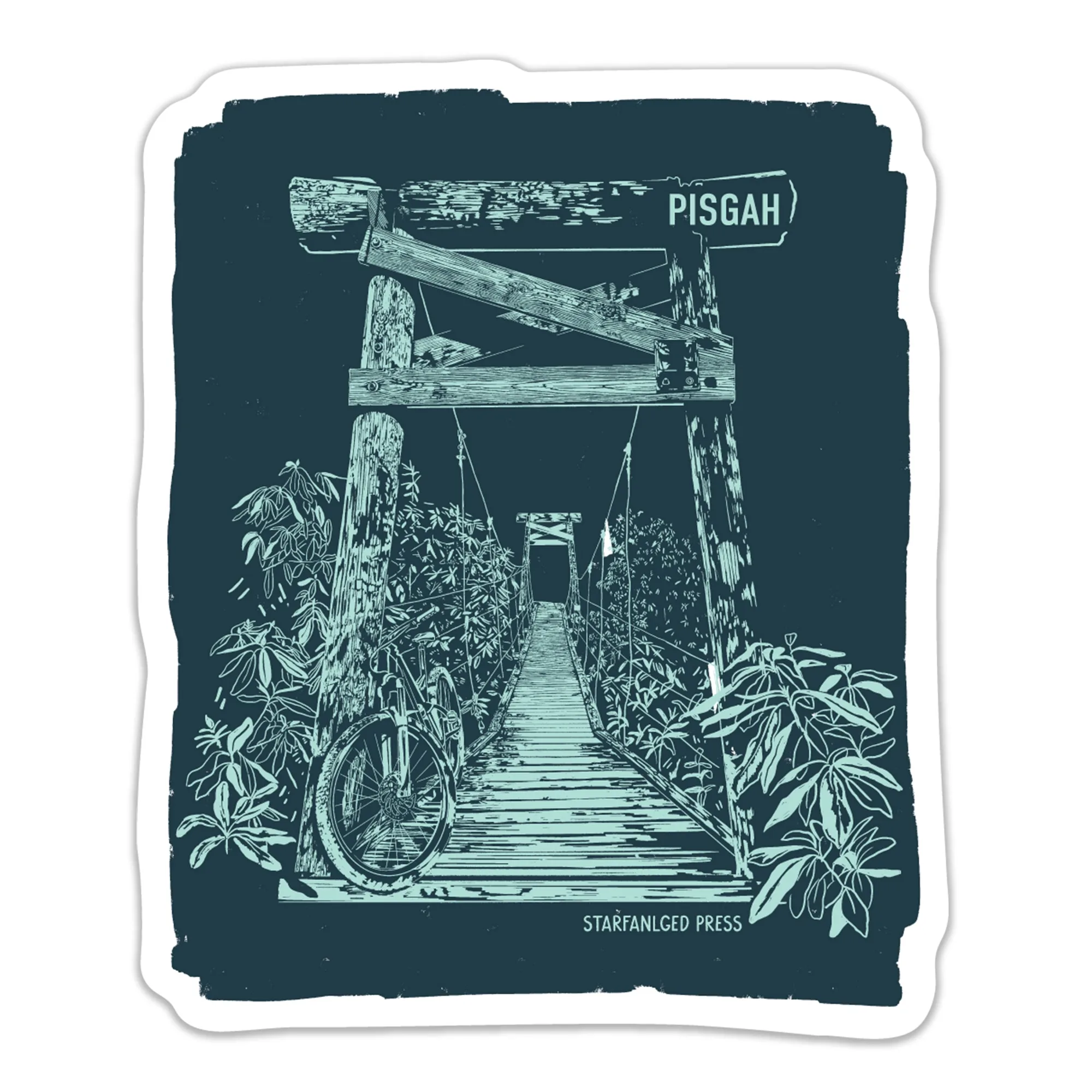 Pisgah Bridge 貼紙