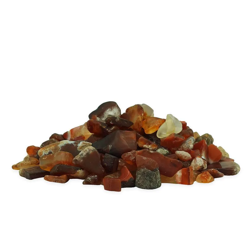 Lascas de Cristal de Ágata Vermelha | FENG SHUI BESTBUY