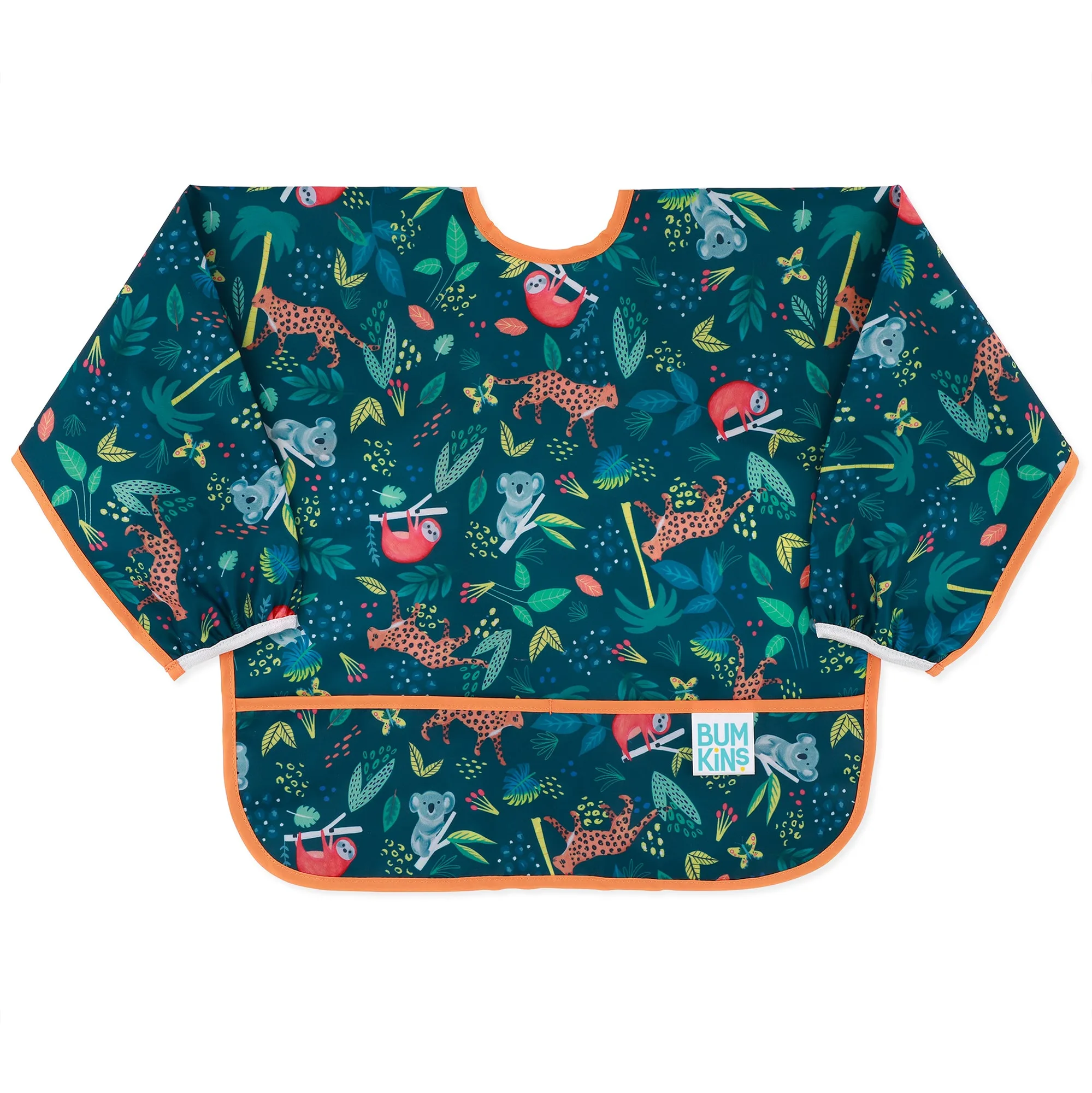 Sleeved Bib Showdown: Dinosaurs vs Jungle