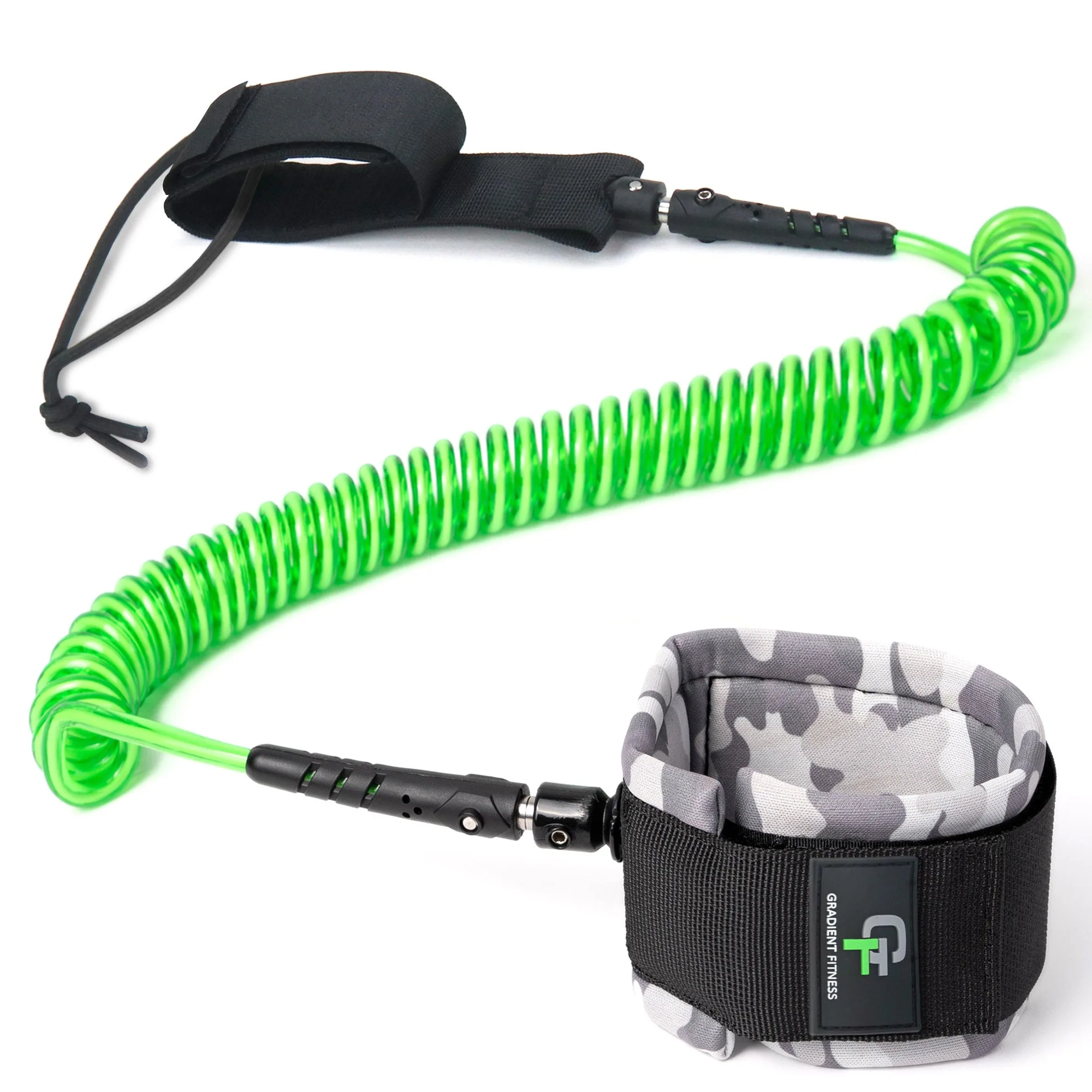 Coiled Ankle Leash: Fixing Tangles and Slips