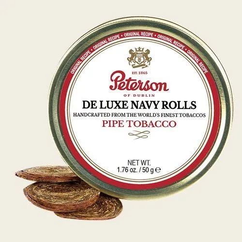 Peterson De Luxe Navy Rolls Pipe Tobacco