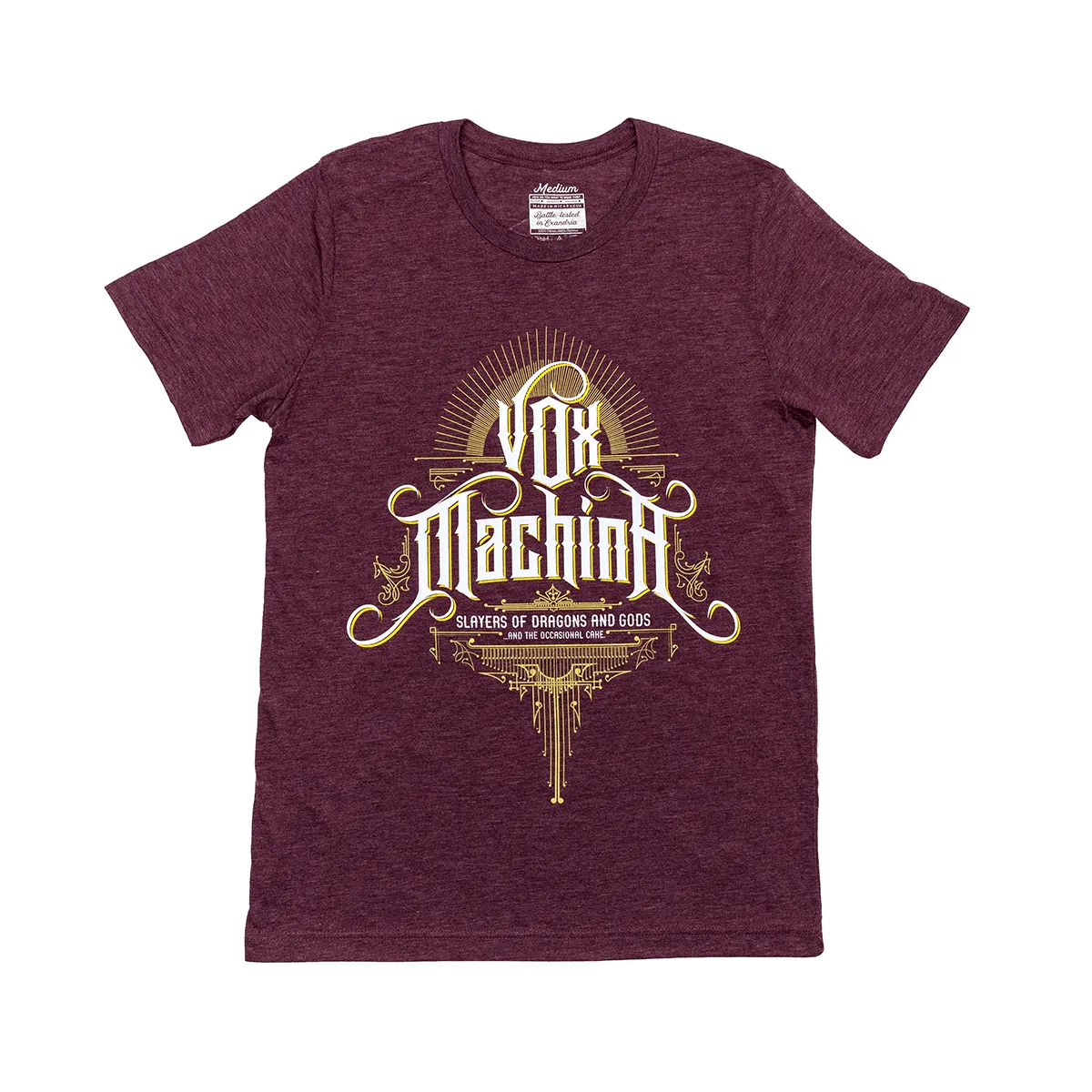 T-shirtmaatgids: kies de juiste maat voor je Critical Role-shirt