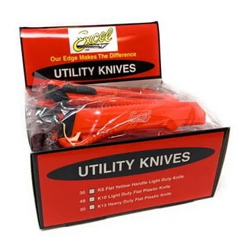 Couteaux à découpe robustes K13 18 mm - Lot de 30