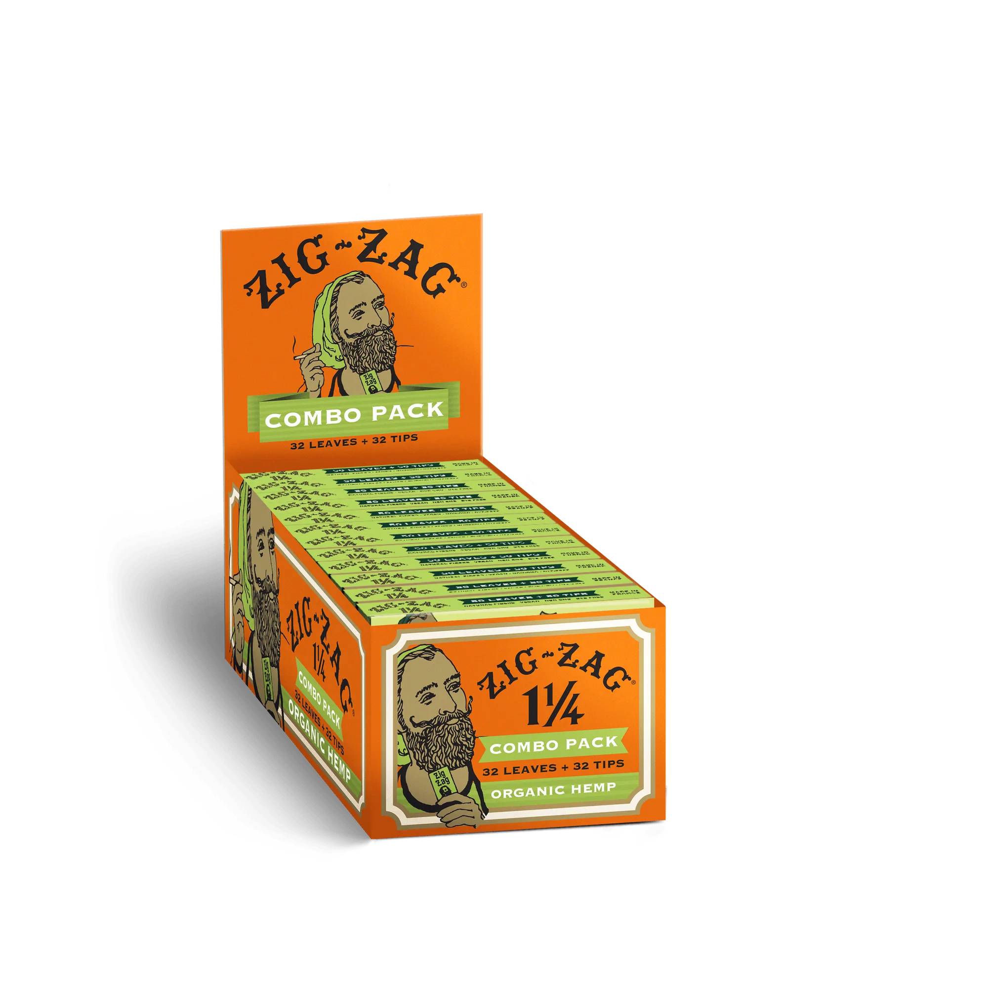 Zig-Zag Combo Pack: Orange vs Organic Hemp Carton