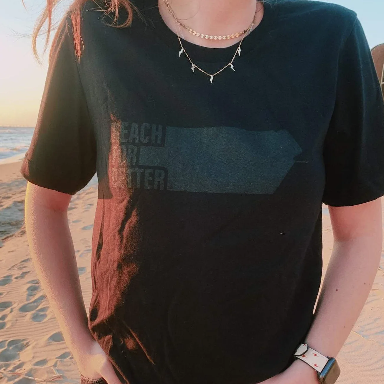 How to Style the Reach For Better T-Shirt and Beanie
