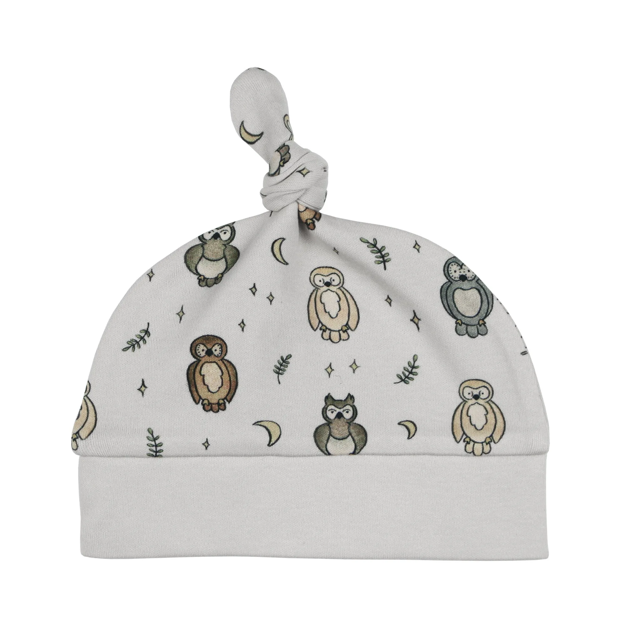 Fix a Slipping Organic Knotted Hat on Baby