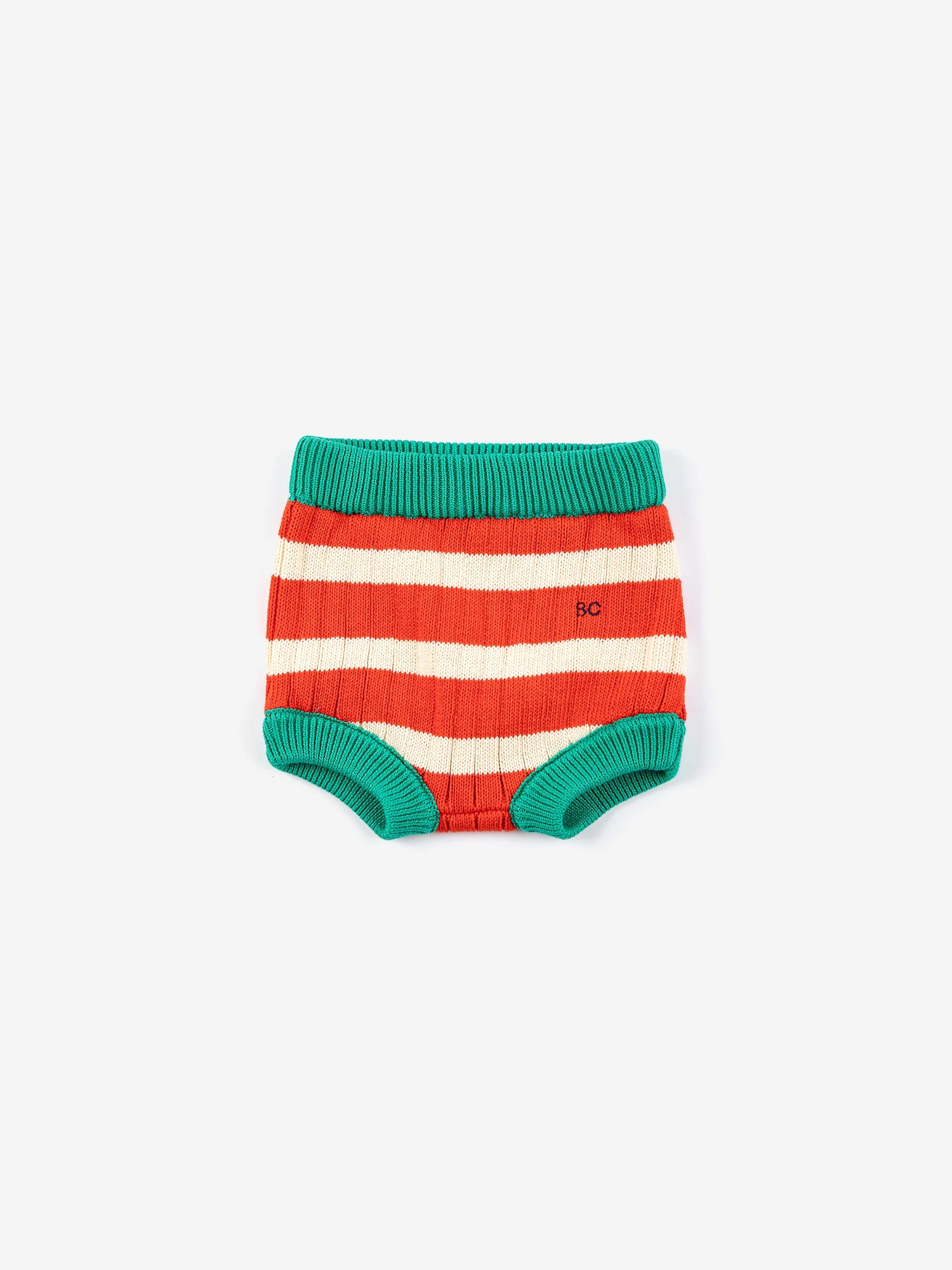 SB126AB143 Striped knitted culotte