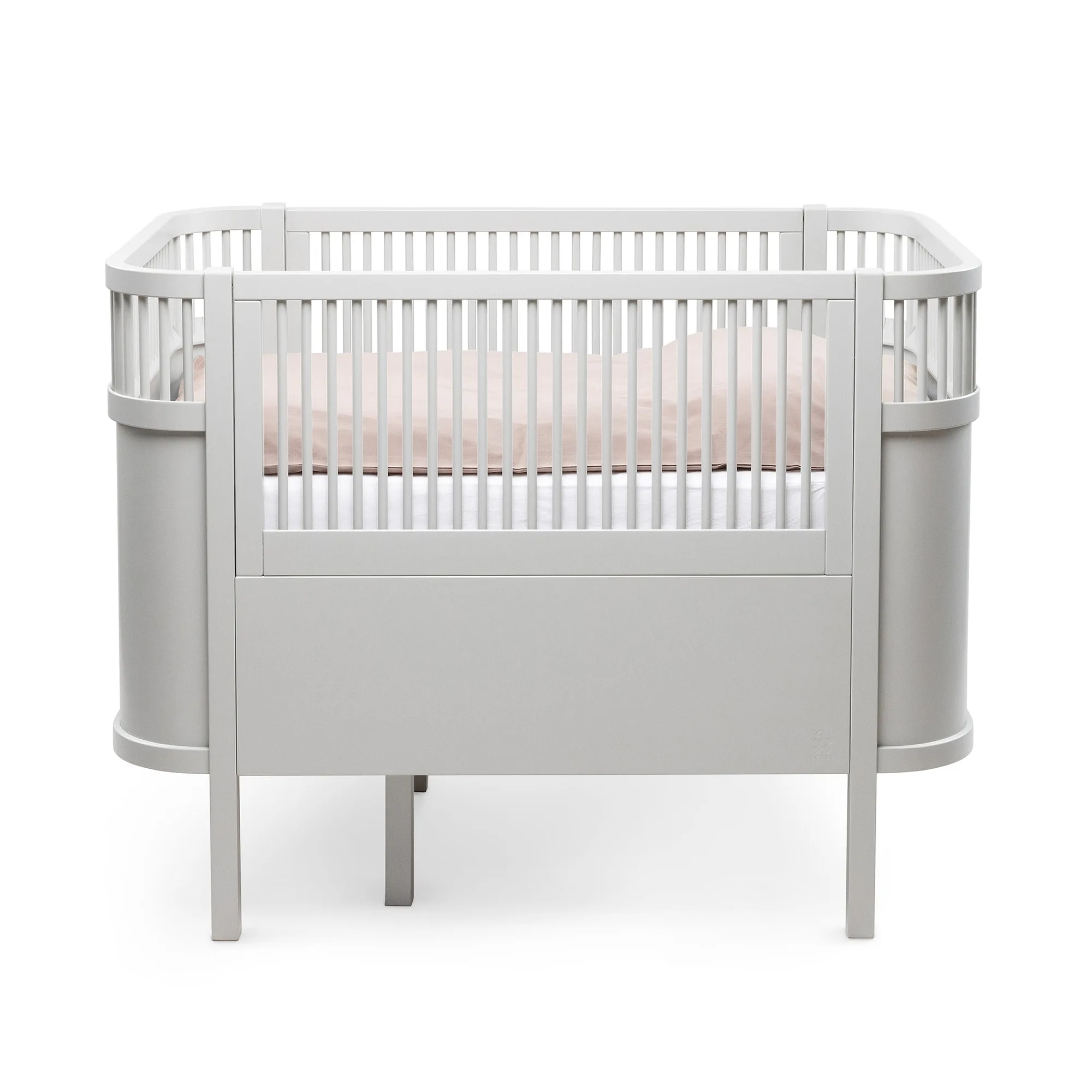 Sebra Baby & Jr. Crib: Wooden vs Stone Grey Comparison
