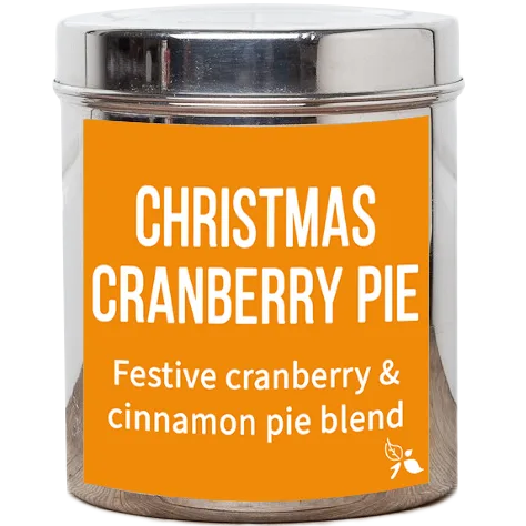 Christmas Cranberry Pie Tea